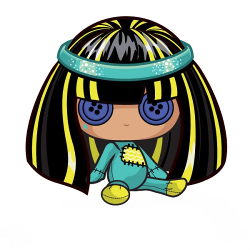 Monster High Minis Rag Doll Клео де Нил
