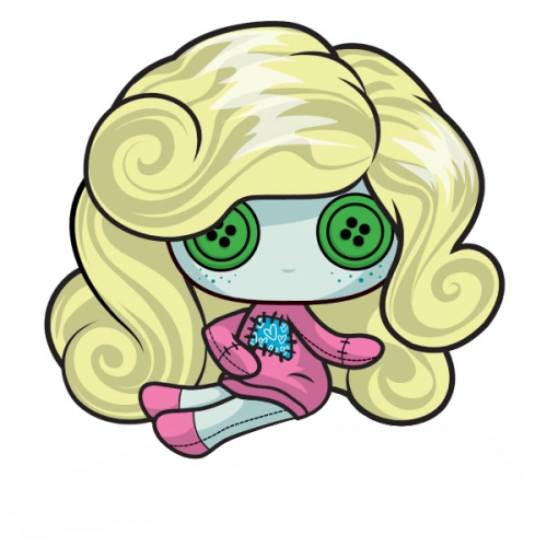 Monster High Minis Rag Doll Лагуна Блю