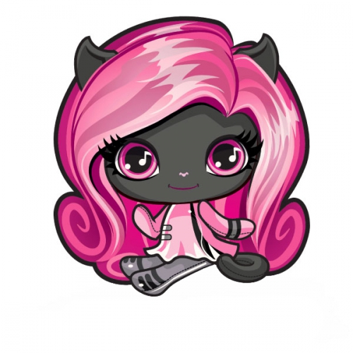 Monster High Minis Space Кетти Нуар