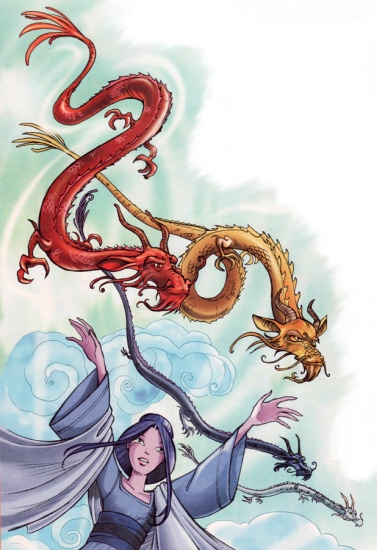 Легенда о 4 драконах