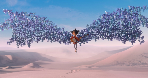 Кубо. Легенда о самурае крылья из бумажных птиц