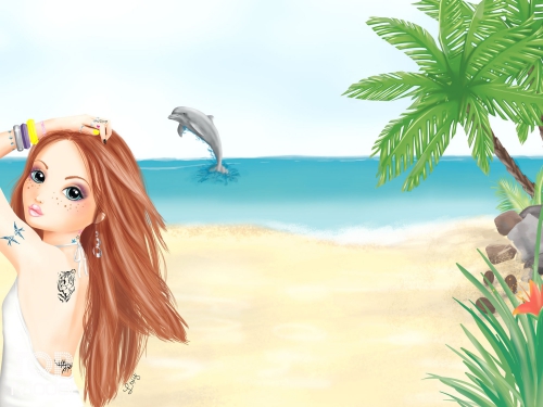 TOPModel Топ-Модель и море