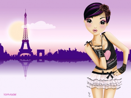 Топ-Модель в Париже