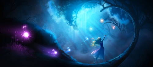 Концепт арта для мультфильма Мелоди