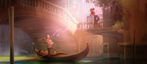 Мелоди, концепт арт к мультфильму