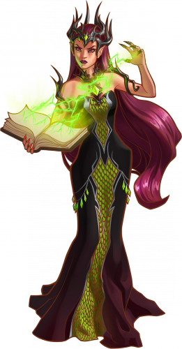 Эльф ведьма Рагана