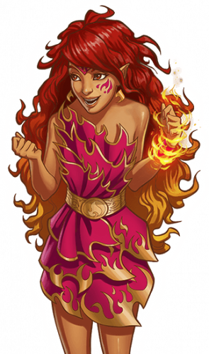 Магия огня Азари