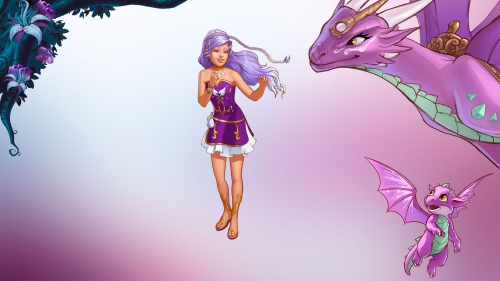 Эйра и дракон гаст