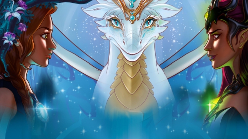 Эльфы - Эмили, Рагана и королева драконов