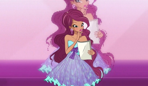 World of Winx Лейла на сцене