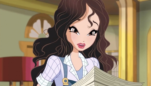 World of Winx Надин с бумагами