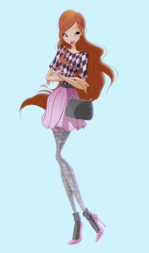 Блум из эндинга World of Winx