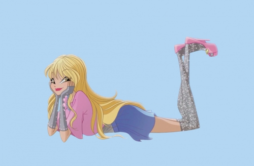 Стелла из эндинга World of Winx