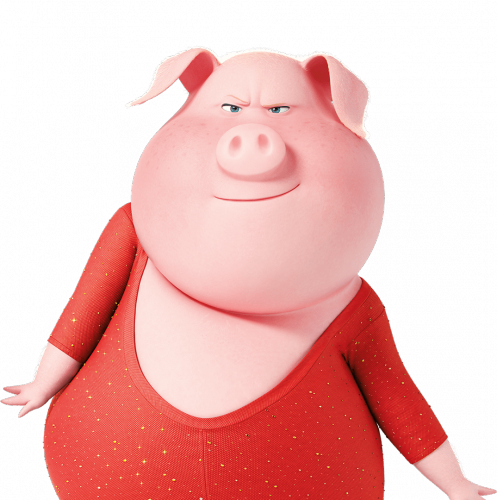 Зверопой Гантер в красном картинка без фона