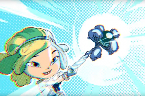 Сказочный Патруль магия Снежки, комикс стиль