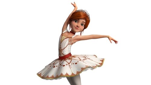 Фелис в наряде балерины