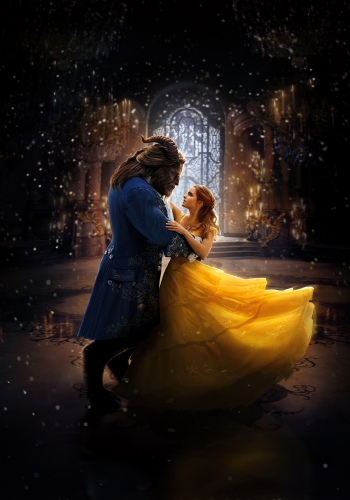 Красавица и Чудовище в танце, картинка без подписей
