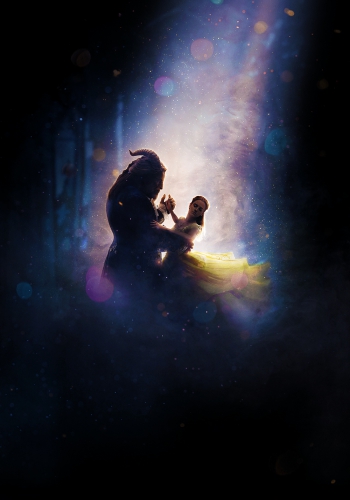 Белль и Чудовище танцуют, постер без надписей