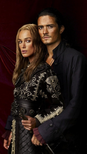 Пираты Карибского моря: На краю света Уилл и Элизабет