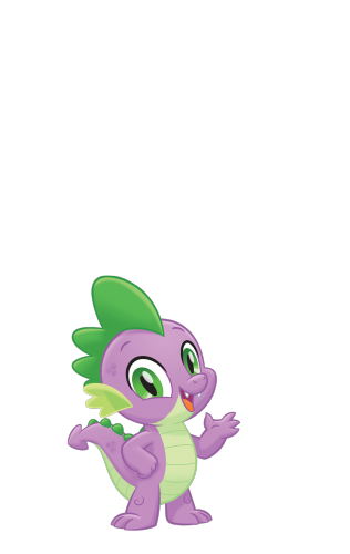 Большая картинка Спайка из мультфильма 