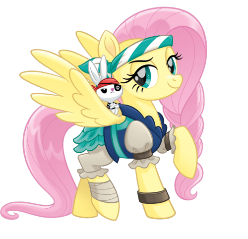 Пони в кино - Флаттершай пират