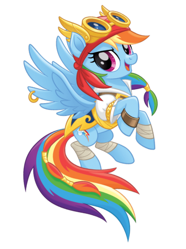 Пони в кино - Радуга Дэш пират