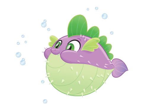 Мой маленький пони в кино - Спайк рыба шар