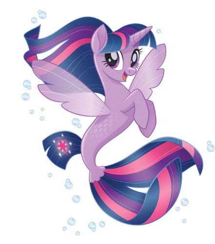 Мой маленький пони в кино - русалочка принцесса Искорка из Сиквестрии