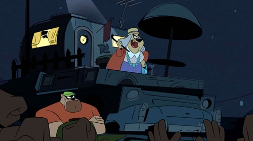 Новые Утиные Истории мамаша Гавс и братья Гавс