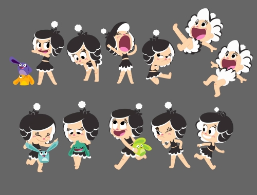 Счастливая Ханазуки и хемки