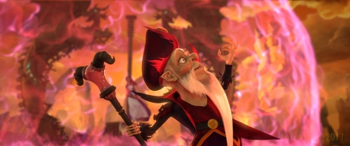 Черномор - кадр из мультфильма