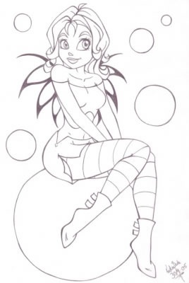 Раскраска Irma Witch