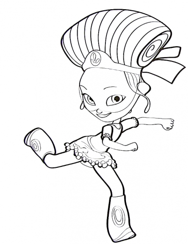 Сказочный Патруль новая раскраска с волшебным превращением Маши