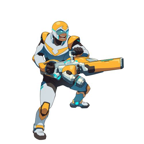 Вольтрон желтый паладин Ханк