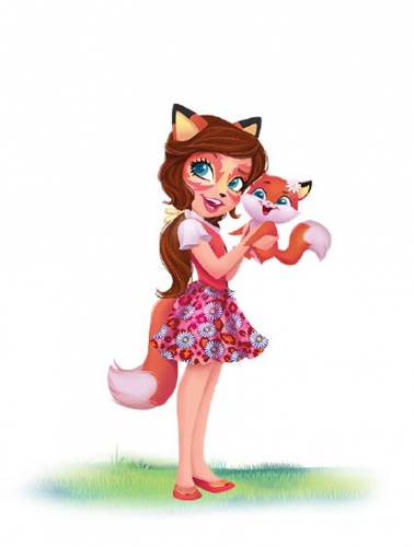 Энчантималс девочка лиса Фелисити