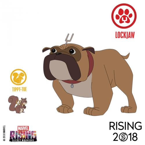 Marvel Rising Lockjaw