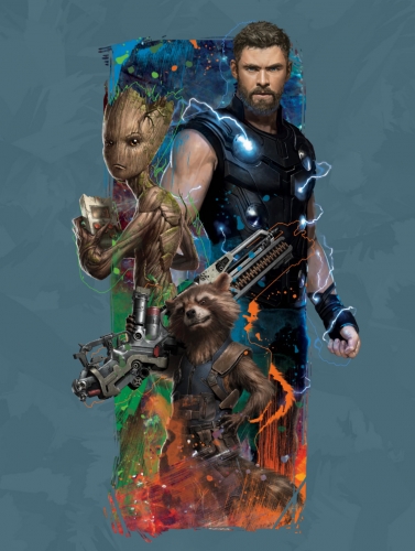 Мстители: Война бесконечности - Стражи Галактики и Тор