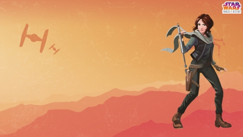 Star Wars: Forces of Destiny обои с Джин Эрсо