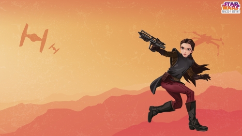 Star Wars: Forces of Destiny обои с Падме Амидалой