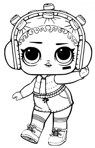 Раскраска LOL Surprise Beats