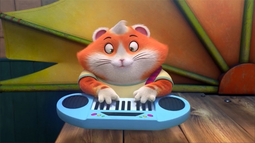 44 Cats рыжий толстенький кот