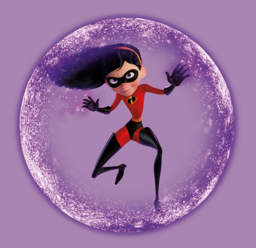 Суперсемейка 2 супер героиня  Виолетта Парр