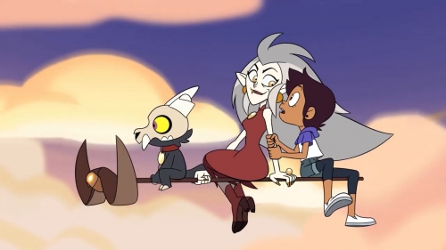 The Owl House Совиный Дом кадр из заставки мультсериала