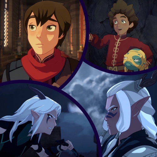 Принц Дракон герои мультфильма