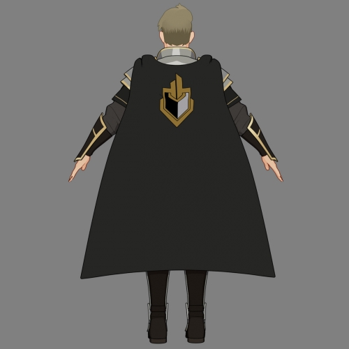 The Dragon Prince Сорен, концепт арт вид сзади