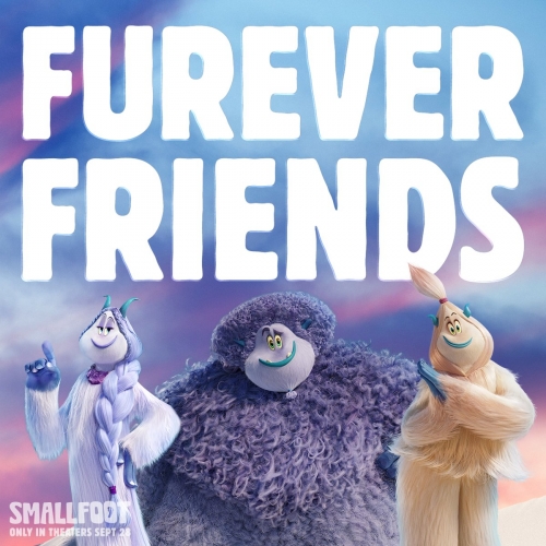 Смолфут картинка с персонажами мультфильма