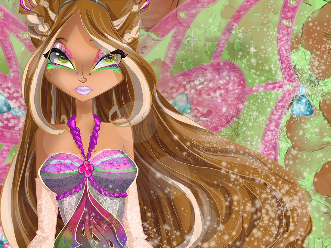 Флора из винкс картинки энчантикс