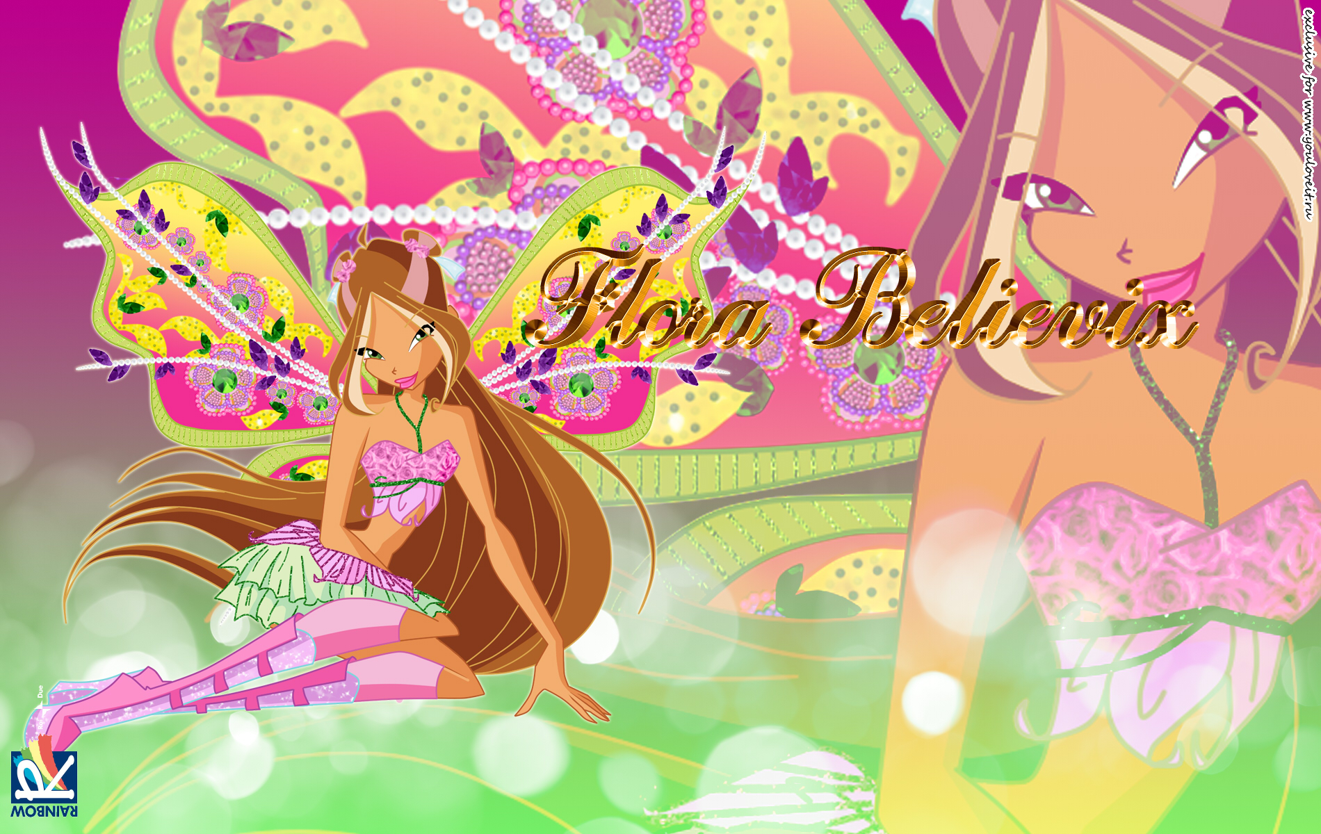 Игры винкс флору. Winx Flora Believix.