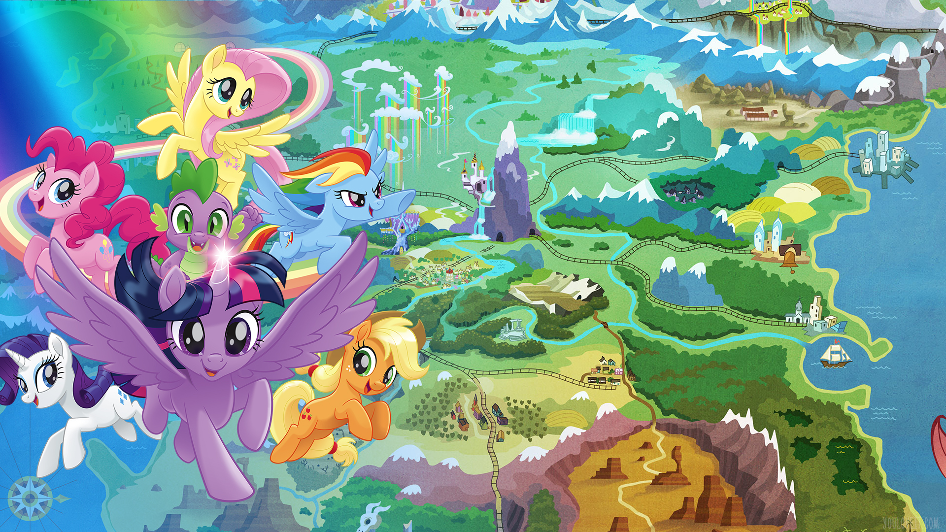 Карта my little pony