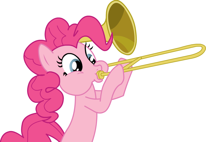 Музыка пай пай пай. Пинки Пай. Дружба это чудо Пинки Пай. Пинки Пай музыкальные инструменты. Пинки Пай и труба.